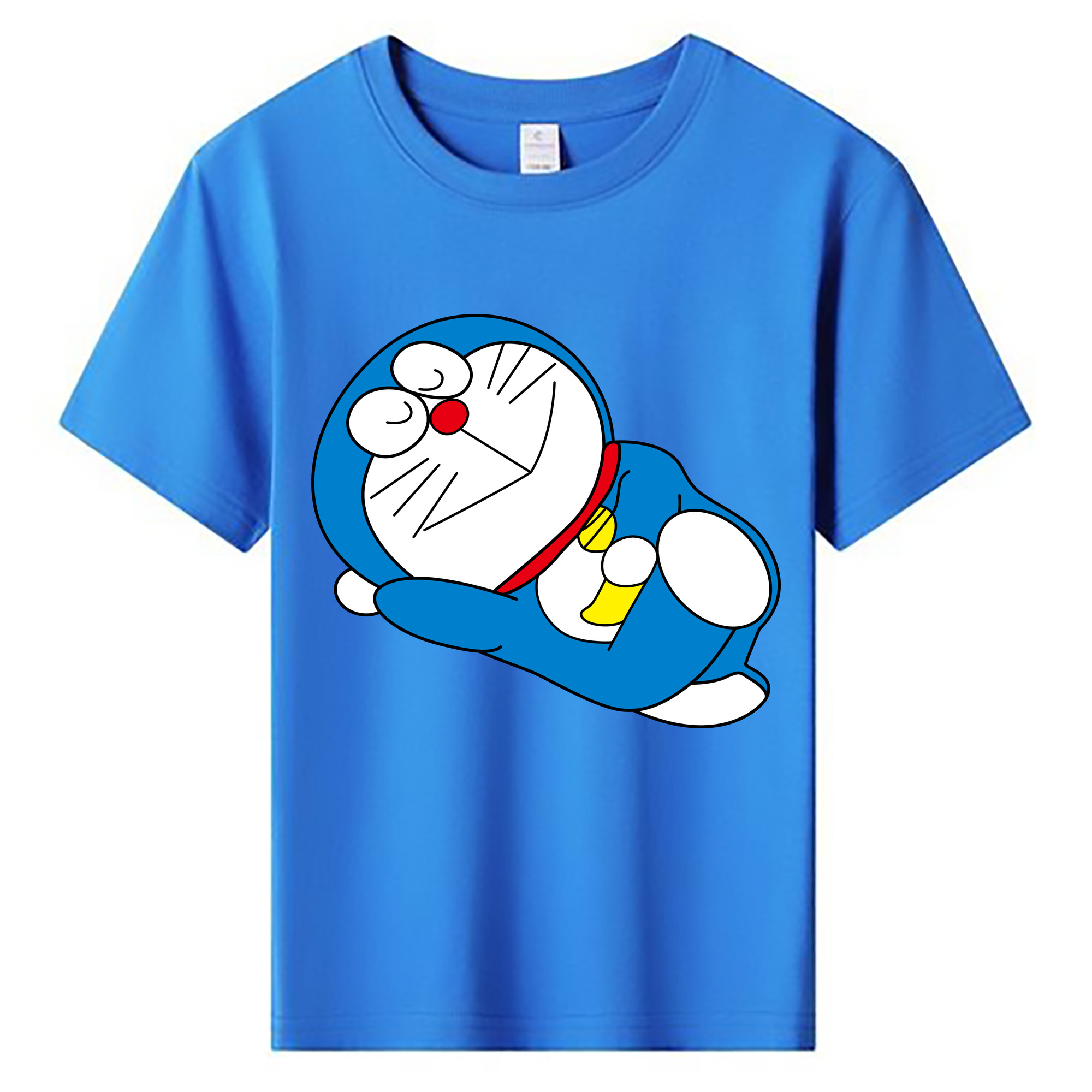 （画像用） ドラえもん Doraemon 綿100％キッズTシャツ（フロントプリント）